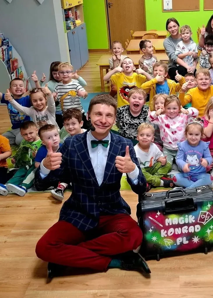 Pokazy iluzji dla dzieci wywołują takie uśmiechy